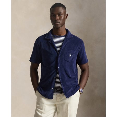 Polo Ralph Lauren Custom Slim Fit Terry Camp Shirt