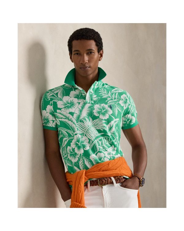 Polo Ralph Lauren Classic Fit Tropical Mesh Polo Shirt