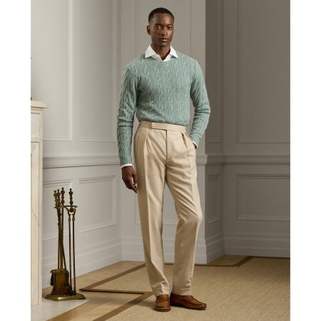 Polo Ralph Lauren Gregory Hand-Tailored Wool Suit Trouser