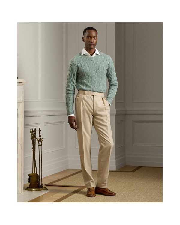 Polo Ralph Lauren Gregory Hand-Tailored Wool Suit Trouser