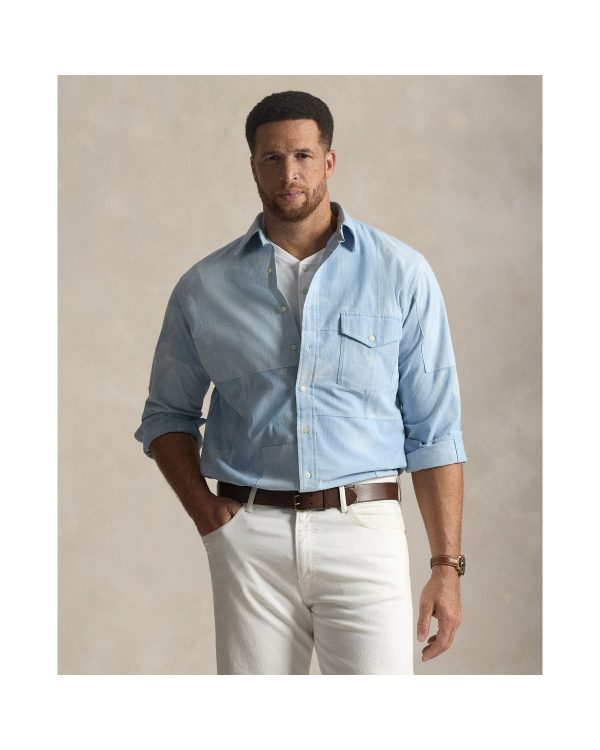 Polo Ralph Lauren Patchwork Chambray Shirt