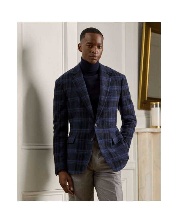 Polo Ralph Lauren Kent Hand-Tailored Plaid Wool Sport Coat