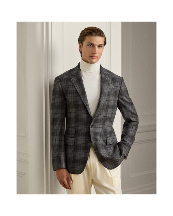 Polo Ralph Lauren Kent Handmade Plaid Sport Coat