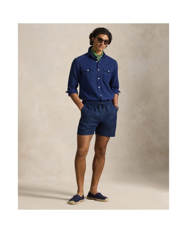 Polo Ralph Lauren 6 Inch Polo Prepster Linen Short