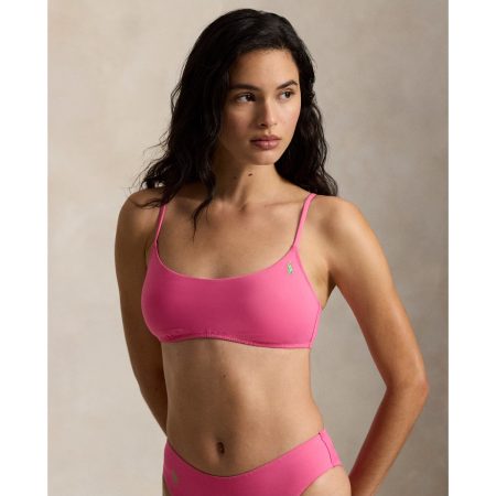 Ralph Lauren Embroidered Pony Bikini Top