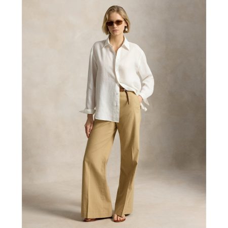 Ralph Lauren Beaton Stretch Cotton-Linen Pant