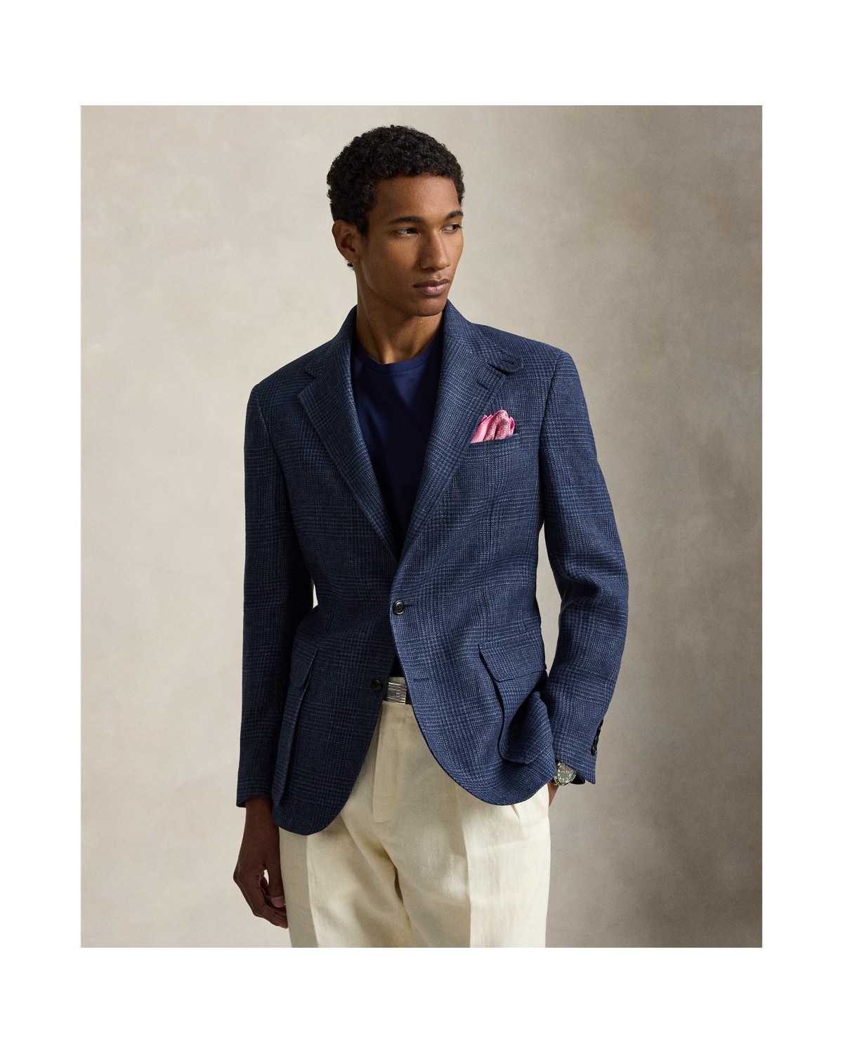 Polo Ralph Lauren The RL67 Plaid Summer Tweed Jacket