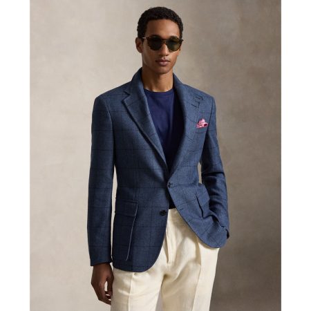 Polo Ralph Lauren The RL67 Windowpane Summer Tweed Jacket