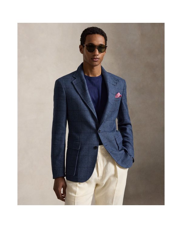 Polo Ralph Lauren The RL67 Windowpane Summer Tweed Jacket