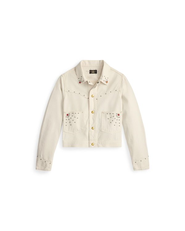 Ralph Lauren Studded Denim Jacket