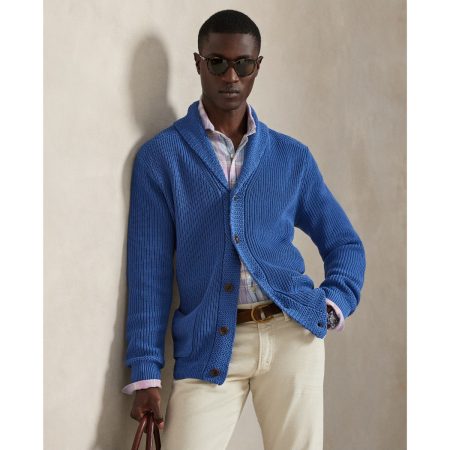 Polo Ralph Lauren Cotton Shawl-Collar Cardigan