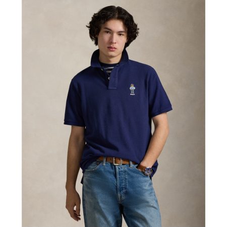 Polo Ralph Lauren Classic Fit Polo Bear Mesh Polo Shirt