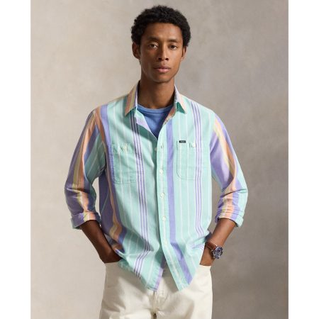 Polo Ralph Lauren Classic Fit Striped Oxford Workshirt