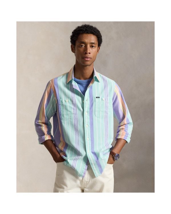 Polo Ralph Lauren Classic Fit Striped Oxford Workshirt