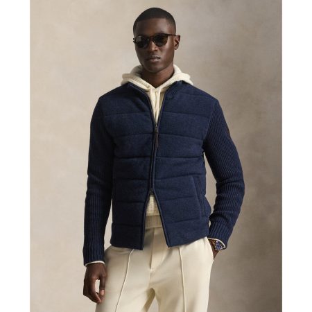 Polo Ralph Lauren Wool-Cashmere Full-Zip Sweater