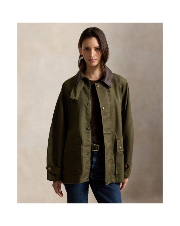 Ralph Lauren Cotton Twill Barn Jacket