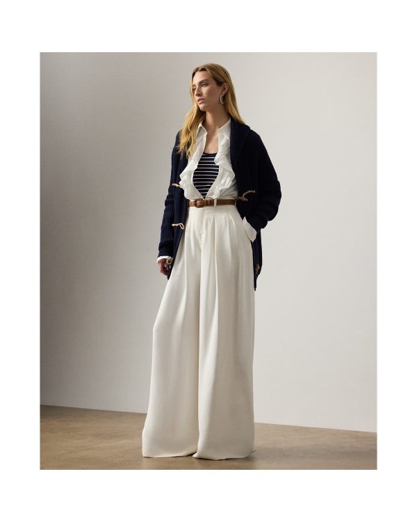 Ralph Lauren Greer Cady Pleated Pant