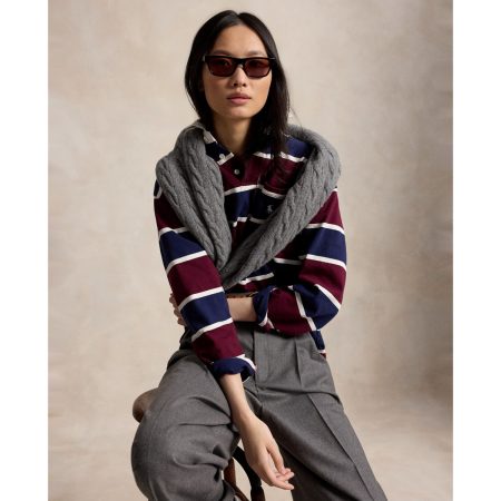 Ralph Lauren Oversize Cotton Rugby Shirt