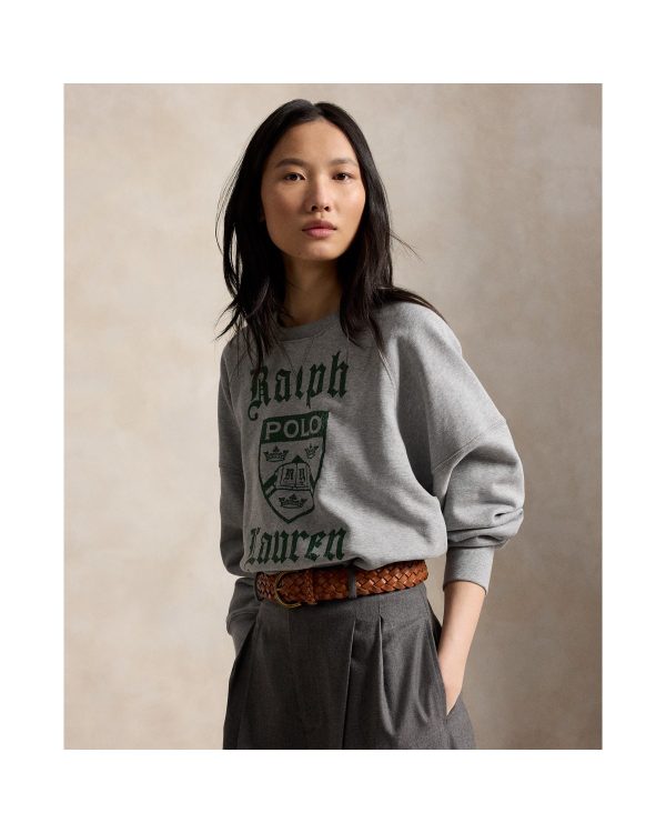 Ralph Lauren PRL Crest Fleece Crewneck