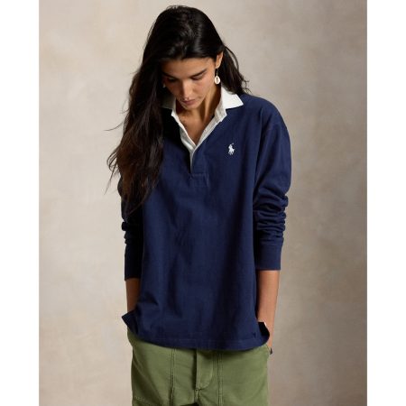 Ralph Lauren Oversize Cotton Rugby Shirt
