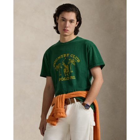 Polo Ralph Lauren Classic Fit Jersey Graphic T-Shirt