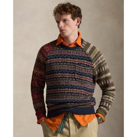 Polo Ralph Lauren Color-Blocked Fair Isle Sweater