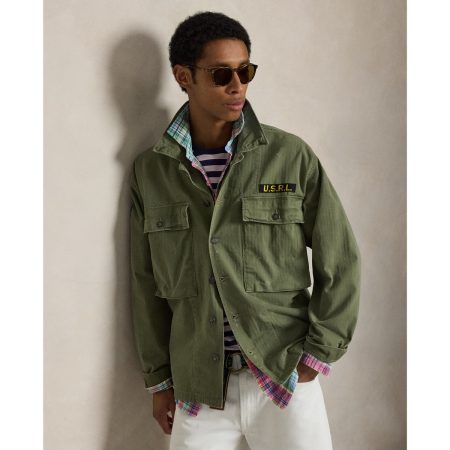 Polo Ralph Lauren Relaxed Fit Herringbone Twill Overshirt