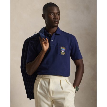 Polo Ralph Lauren Classic Fit Crest Mesh Polo Shirt