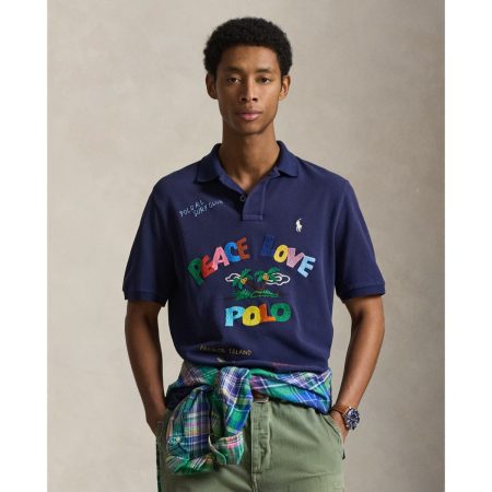 Polo Ralph Lauren Classic Fit Peace Love Polo Shirt