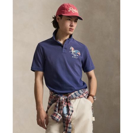 Polo Ralph Lauren Classic Fit Horse Appliquéd Polo Shirt