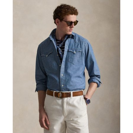 Polo Ralph Lauren Classic Fit Chambray Western Shirt