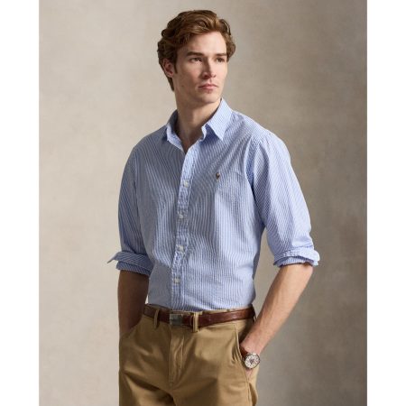 Polo Ralph Lauren Classic Fit Striped Seersucker Shirt