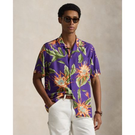 Polo Ralph Lauren Classic Fit Tropical Floral Camp Shirt