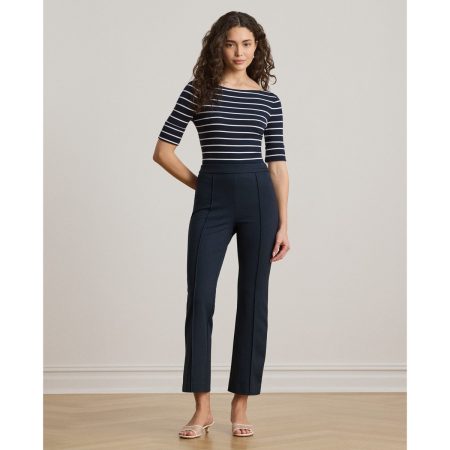 Ralph Lauren Twill Flare Ankle Pant