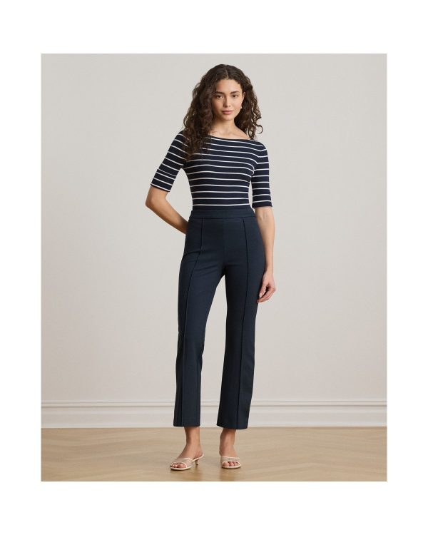 Ralph Lauren Twill Flare Ankle Pant