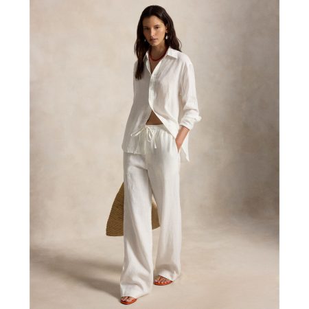 Ralph Lauren Linen Drawstring Pant