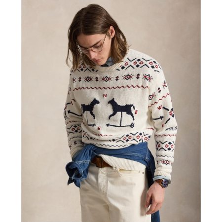 Polo Ralph Lauren Weather Vane Cotton-Blend Sweater