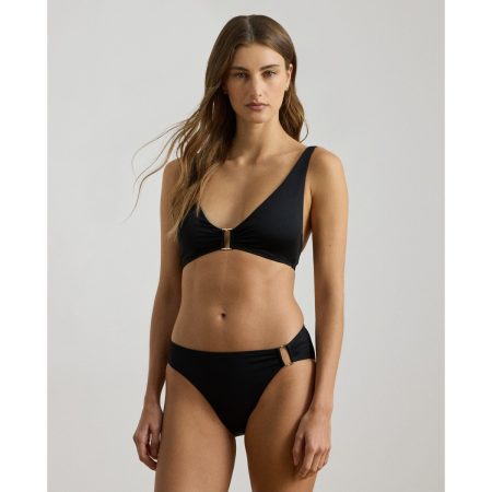 Ralph Lauren Ring-Front Hipster Bikini Bottom
