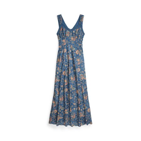 Ralph Lauren Floral-Print Cotton Voile Dress