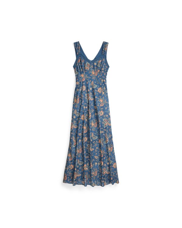 Ralph Lauren Floral-Print Cotton Voile Dress