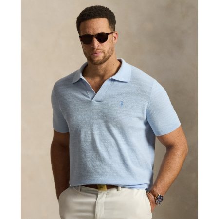 Polo Ralph Lauren Textured Cotton-Linen Sweater