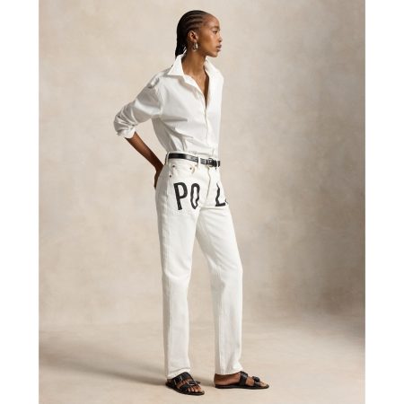 Ralph Lauren Logo Relaxed Straight Jean