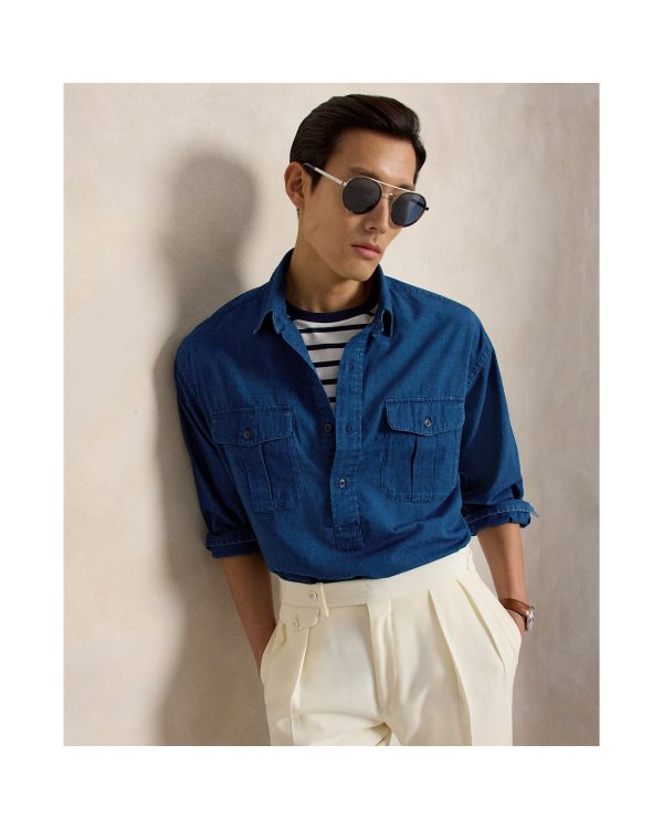 Polo Ralph Lauren Relaxed Fit Chambray Workshirt