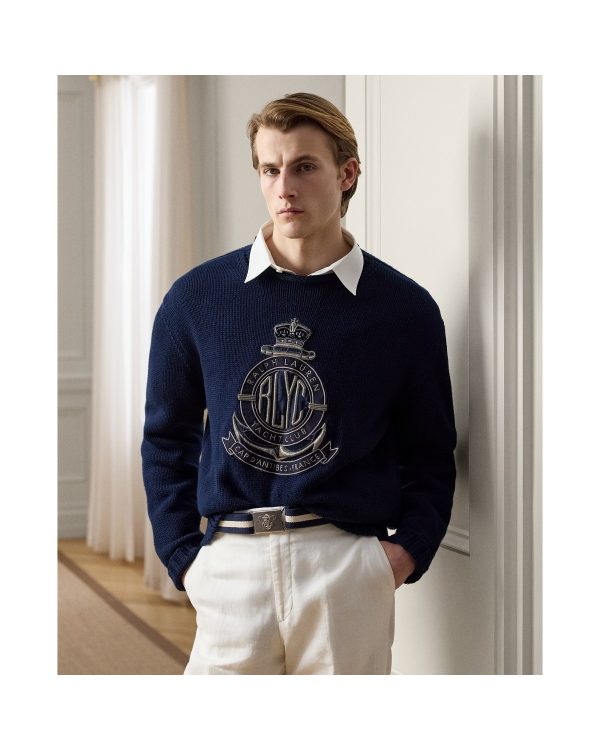 Polo Ralph Lauren Relaxed Fit Bullion Cotton Sweater