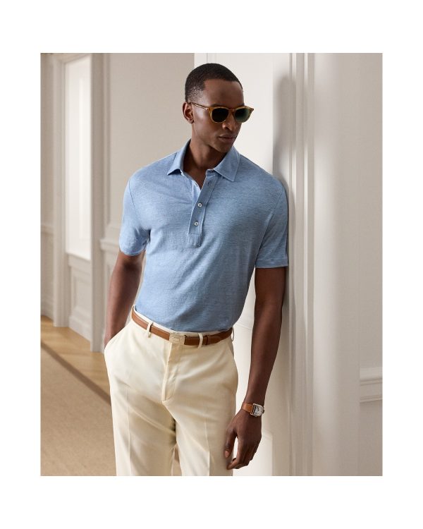 Polo Ralph Lauren Linen Jersey Polo Shirt