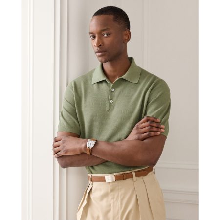 Polo Ralph Lauren Silk-Blend Polo Sweater