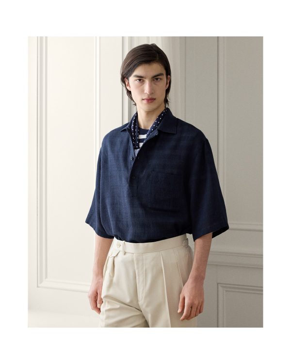 Polo Ralph Lauren Relaxed Fit Basket-Woven Shirt