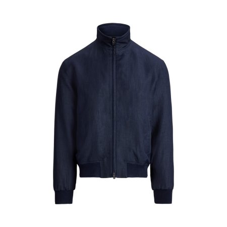 Polo Ralph Lauren Felton Linen-Blend Flight Jacket