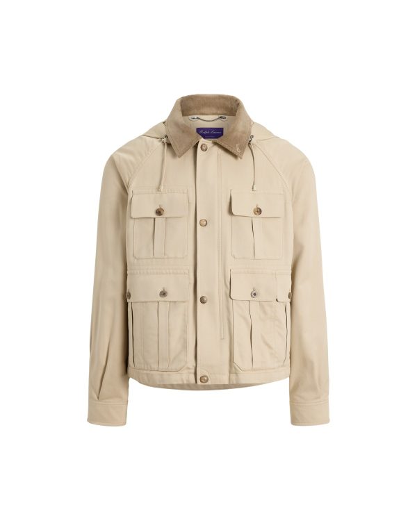 Polo Ralph Lauren Silk Four-Pocket Jacket
