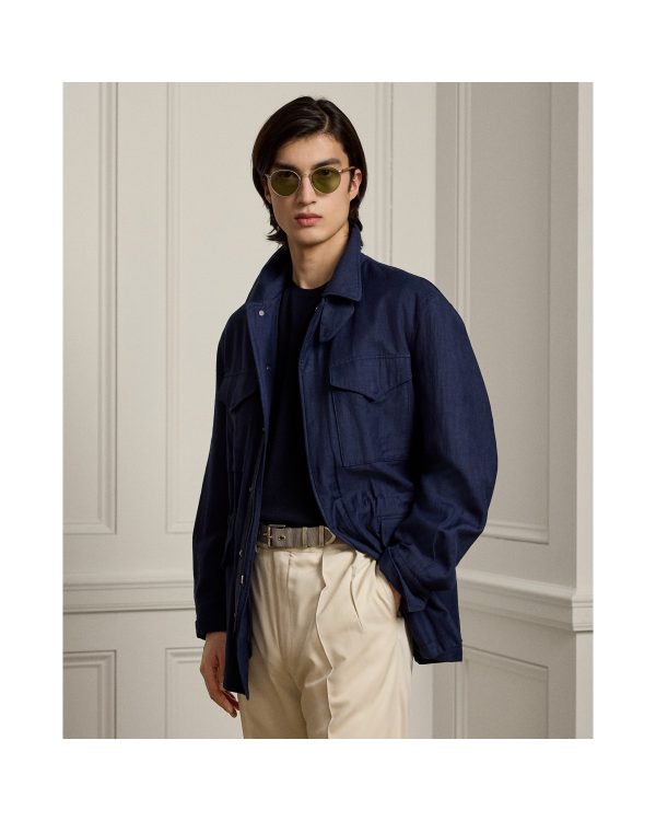Polo Ralph Lauren Ripley Linen-Blend Four-Pocket Jacket